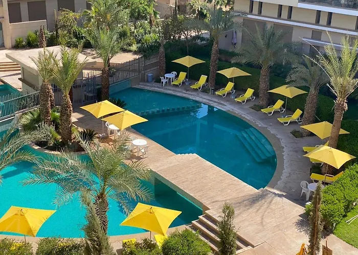 Appartement luxueux - piscine - Vue panoramique - 48 - Ennakhil - Gueliz - centre Marrakech
